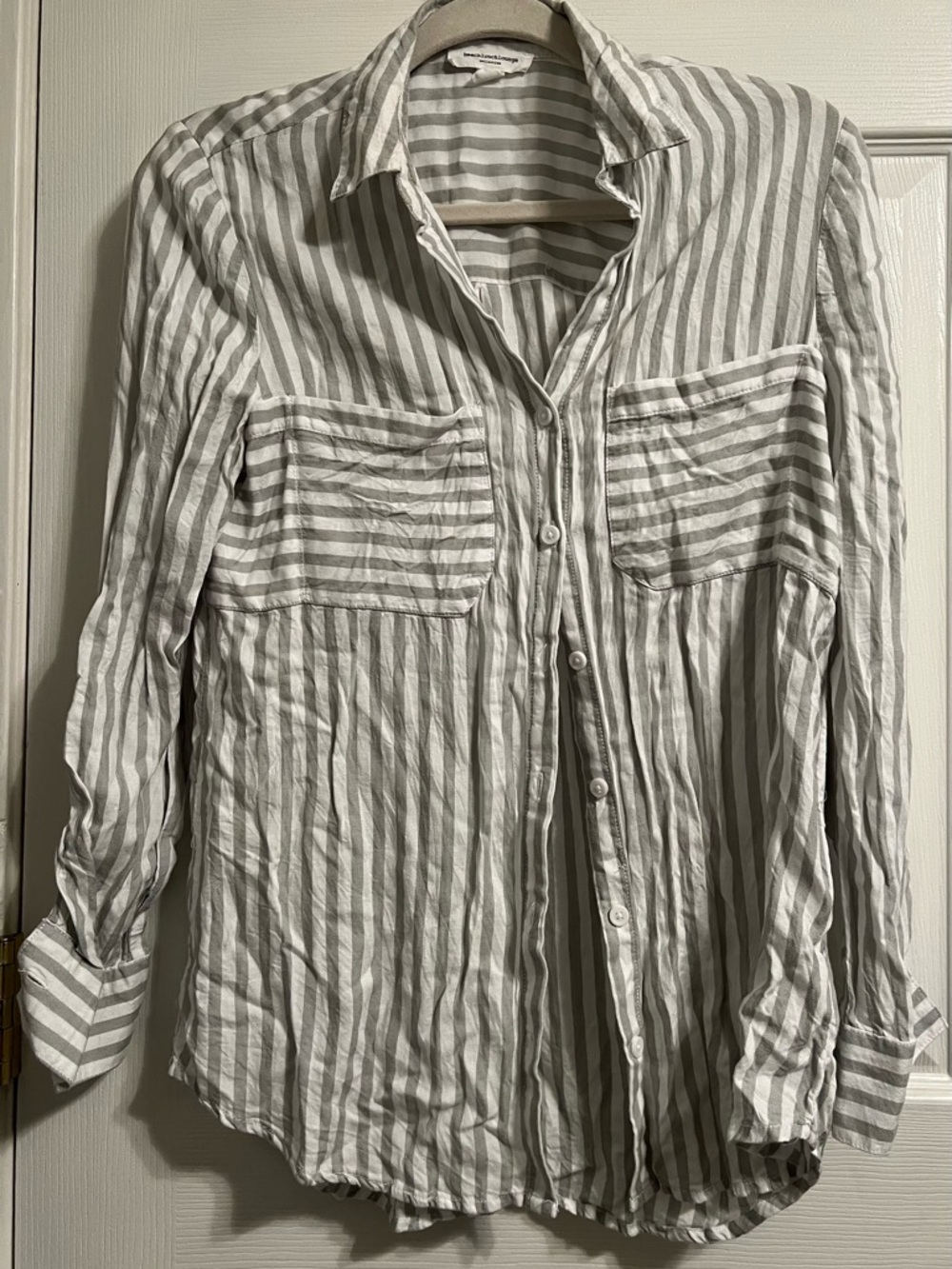 beach lunch lounge Button-Up Shirt